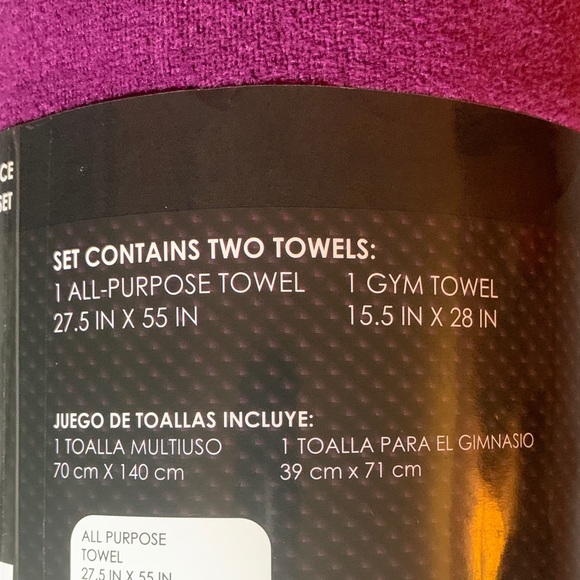 NWT PRO GYM TOWEL SET - Picture 7 of 7